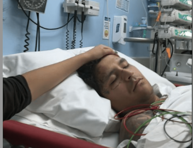 Christian Nodal hospitalizado de emergencia