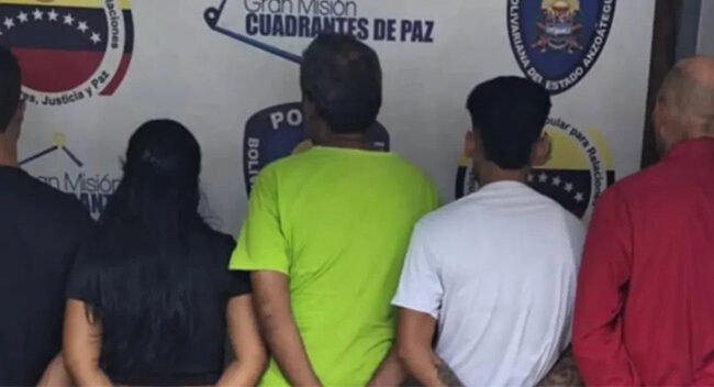 Detienen a cinco personas por prostitución forzada en Puerto La Cruz