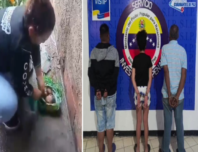 Tres detenidos por abandonar un recién nacido en una bolsa de plástico