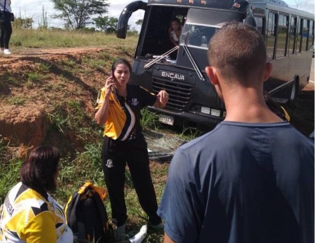 Deportistas de Ferrominera Orinoco sufrieron un accidente de tránsito