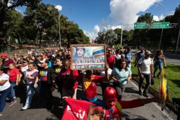 Chavismo celebraron en Caracas una manifestación «cultural» en respaldo a Nicolás Maduro