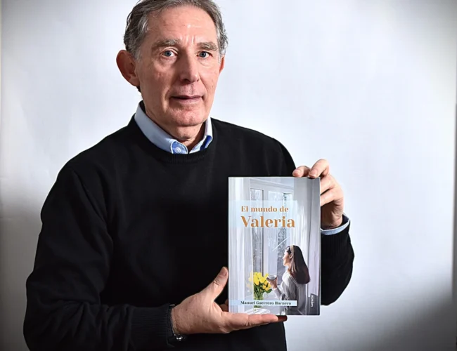 Manuel Guerrero Hornero presenta «El mundo de Valeria», una novela que visibiliza la violencia de género