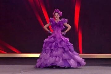 Valeria Cannavo deslumbra en la apertura de Miss Mundo 2025 con un traje inspirado en la orquídea