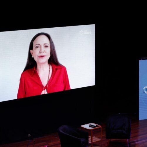 María Corina Machado asegura que en Venezuela se labra «el futuro de la democracia del hemisferio»