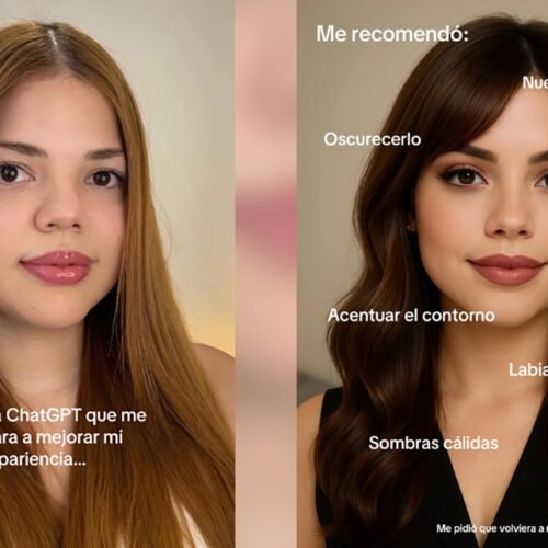 “¿Cómo realzarías mi belleza natural?”. Qué hay detrás de los miles de mujeres que usan el espejito mágico de ChatGPT