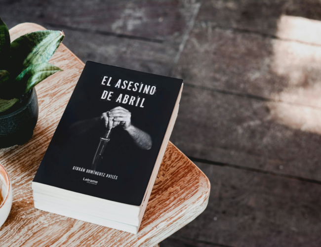 Gibran Domínguez Avilés sorprende con El Asesino de Abril