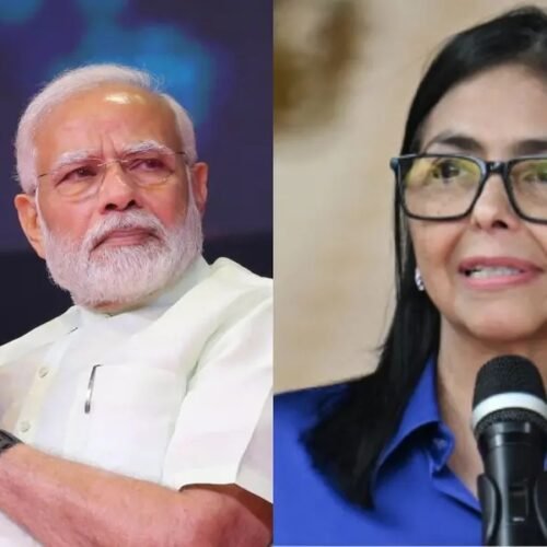 Modi y Delcy Rodríguez acuerdan impulsar la energía tras la reforma de hidrocarburos