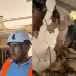 Filtraron video dentro de uno de los edificios derrumbados en La Guaira: Hombre pidió ayuda para sacar a su hija