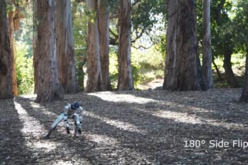 Así logra un robot humanoide hacer una voltereta sin manos