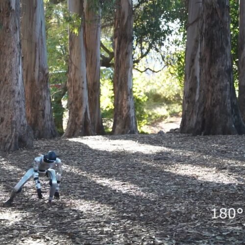 Así logra un robot humanoide hacer una voltereta sin manos