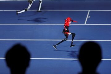 Un robot chino bate el récord mundial de Usain Bolt en 100 metros