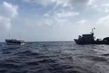 Ocho pescadores venezolanos fueron rescatados en el mar Caribe tras varios días a la deriva: los trasladaron a Nicaragua